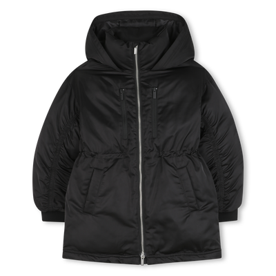 Parka déperlante à capuche DKNY FILLE