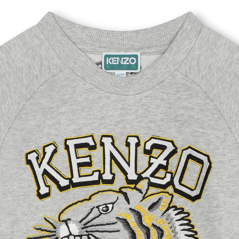 Sweat-shirt en molleton coton KENZO KIDS 
                    GARCON