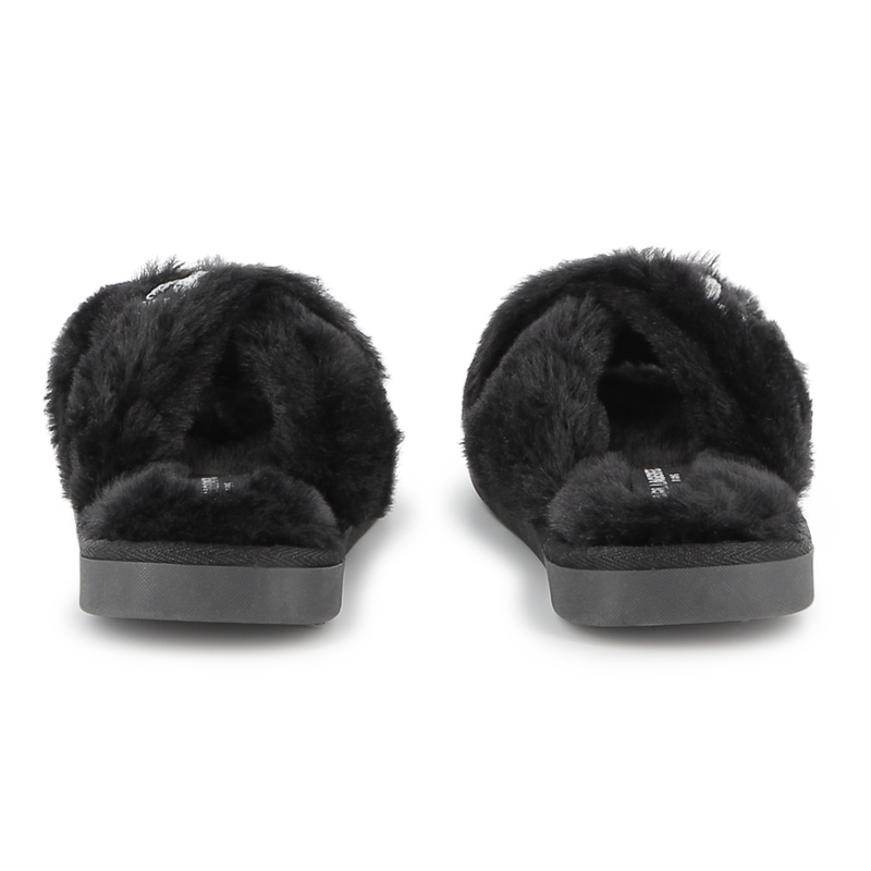 Chaussons à lanières croisées KARL LAGERFELD KIDS 
                        FILLE