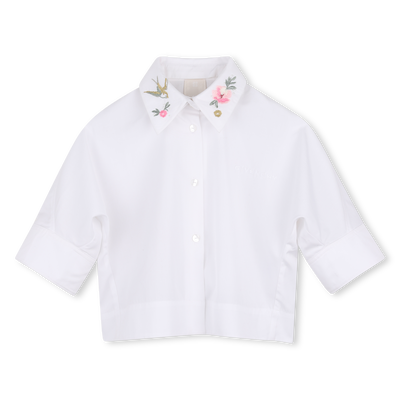Chemise manches mi longues GIVENCHY FILLE