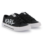 Basket &agrave; lacets KARL LAGERFELD KIDS 
                    GARCON