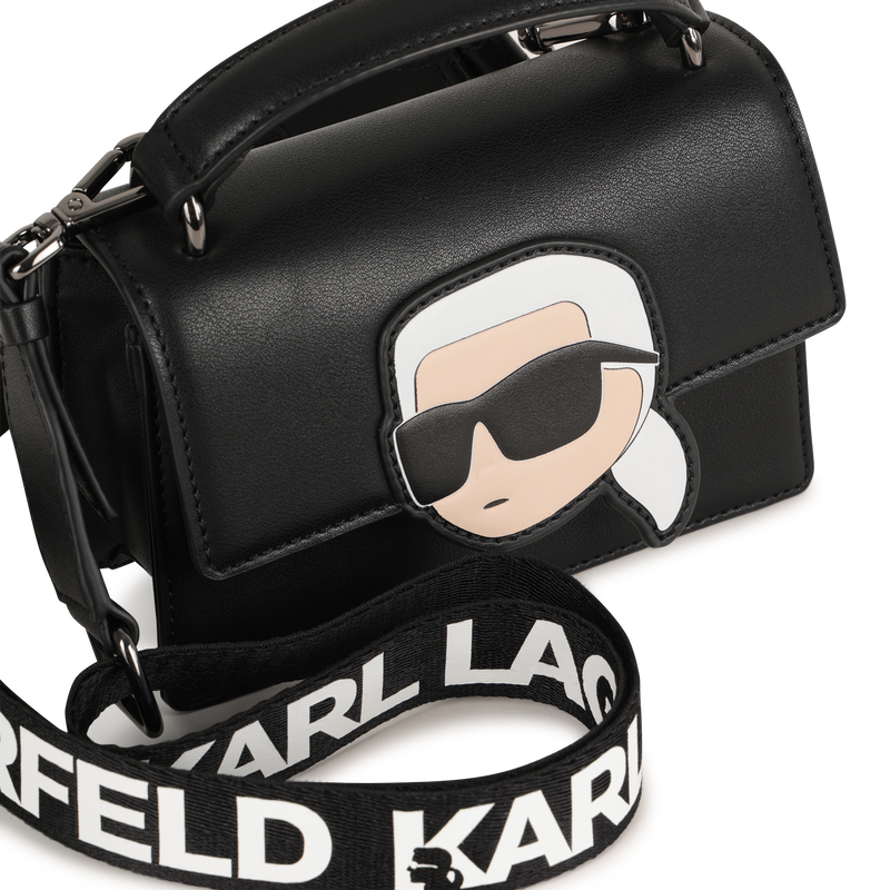 Sac à main en textile enduit grain fin KARL LAGERFELD KIDS 
                    FILLE