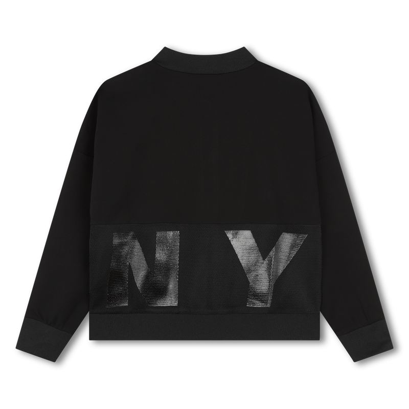 Cardigan zipp&eacute; DKNY 
                        FILLE