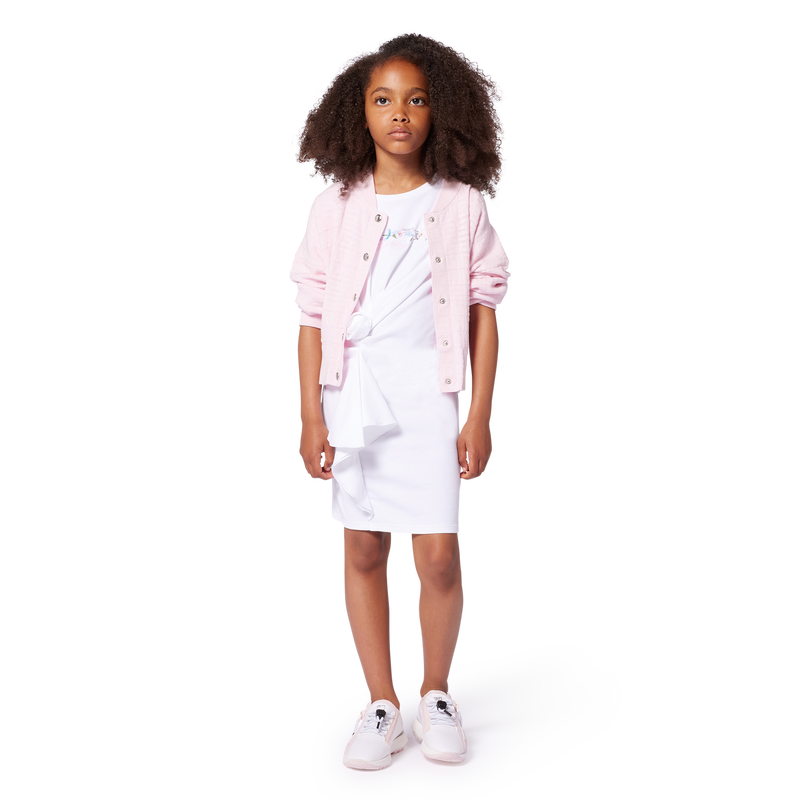 Robe avec volant effet fleur GIVENCHY 
                    FILLE