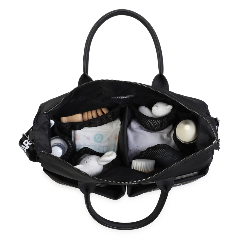 Sac à langer avec imprimé KARL LAGERFELD KIDS 
                    UNISEXE