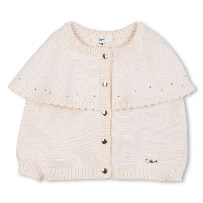 Cardigan cape en tricot CHLOE 
                    FILLE