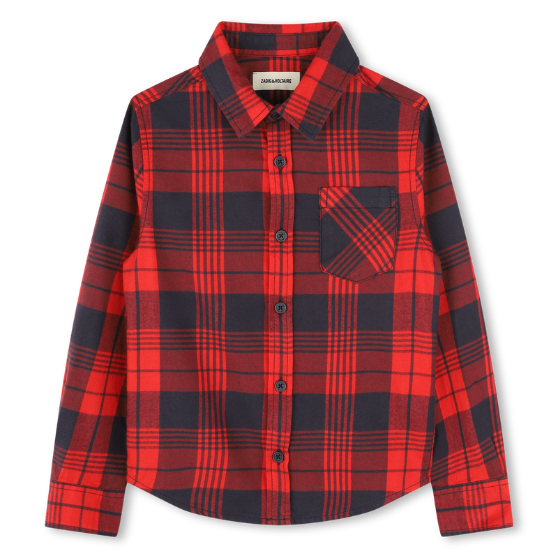 Chemise à carreaux ZADIG & VOLTAIRE 
                    GARCON