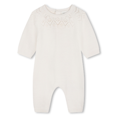 Combinaison en tricot unie CARREMENT BEAU FILLE