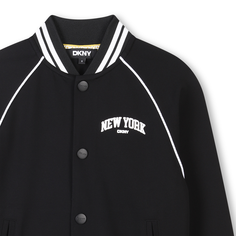 Veste siglée à pressions DKNY 
                    UNISEXE