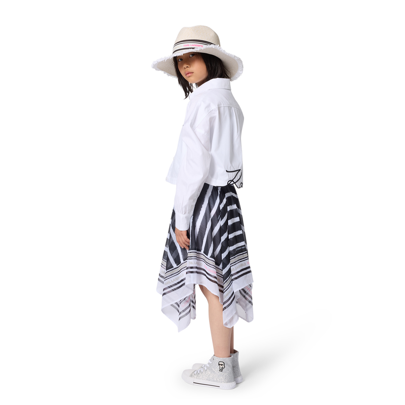 CHEMISE MANCHES LONGUES KARL LAGERFELD KIDS 
                        FILLE