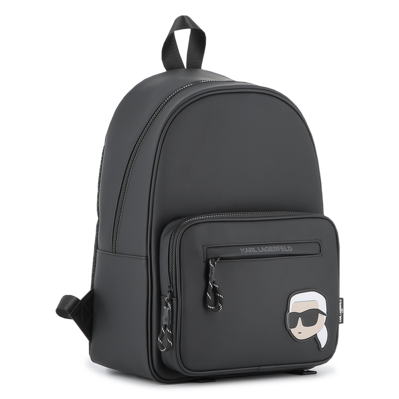 Sac à dos en textile enduit effet gomme KARL LAGERFELD KIDS 
                    GARCON