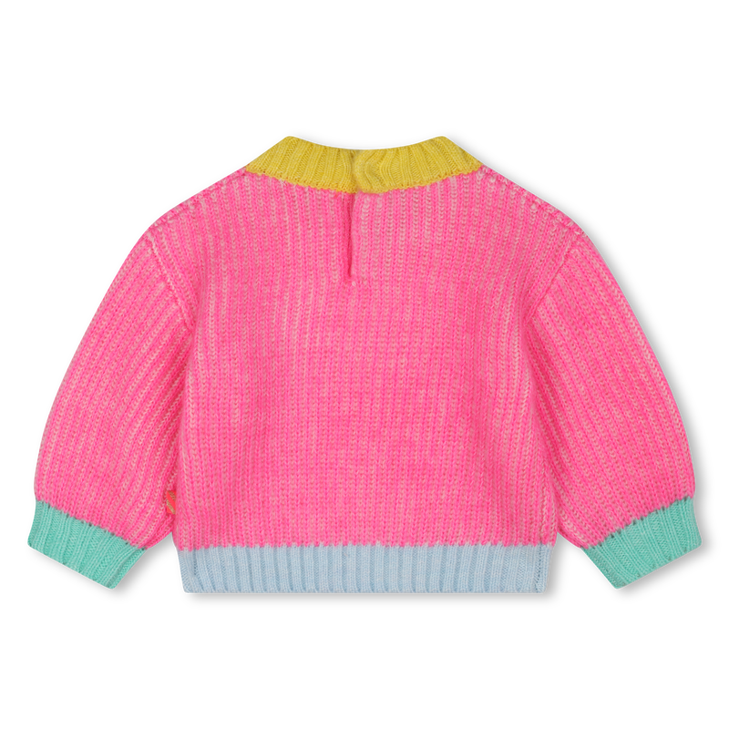 Pull multicolore pressionné BILLIEBLUSH 
                    FILLE