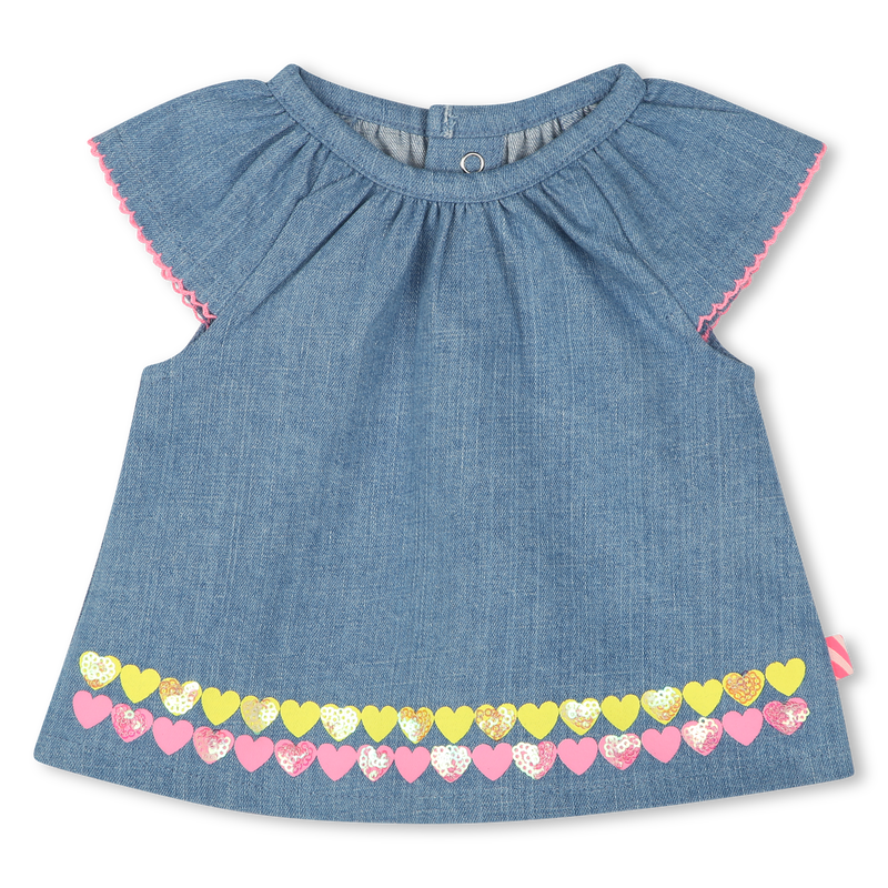 Ensemble en jean avec volants BILLIEBLUSH 
                    FILLE