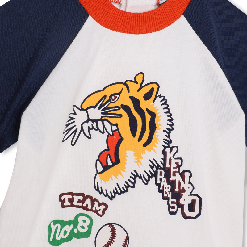 T-shirt avec imprimé placé KENZO KIDS 
                    GARCON