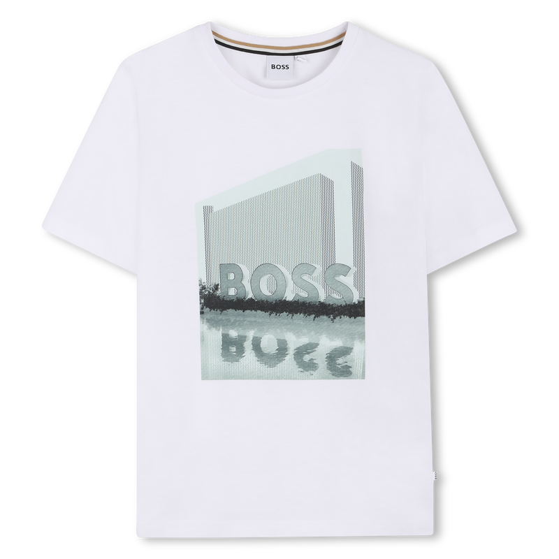 TEE-SHIRT MANCHES COURTES BOSS 
                        GARCON