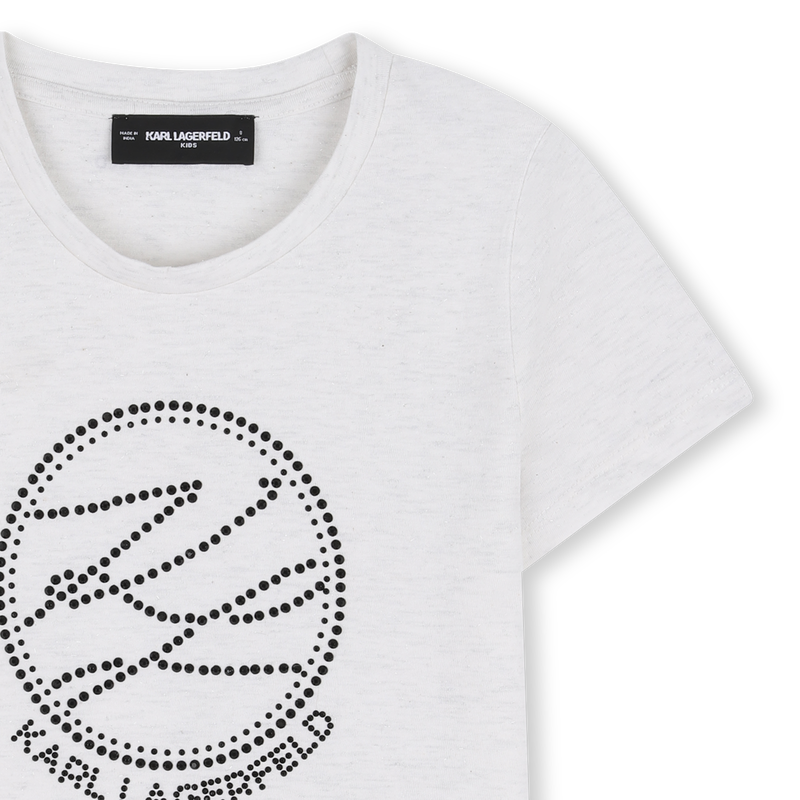 T-SHIRT MANCHES COURTES KARL LAGERFELD KIDS 
                        FILLE
