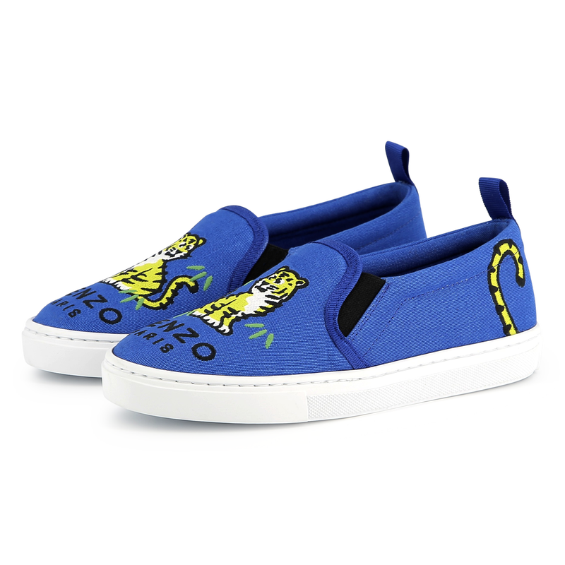 Baskets élastiquées en toile KENZO KIDS 
                    UNISEXE