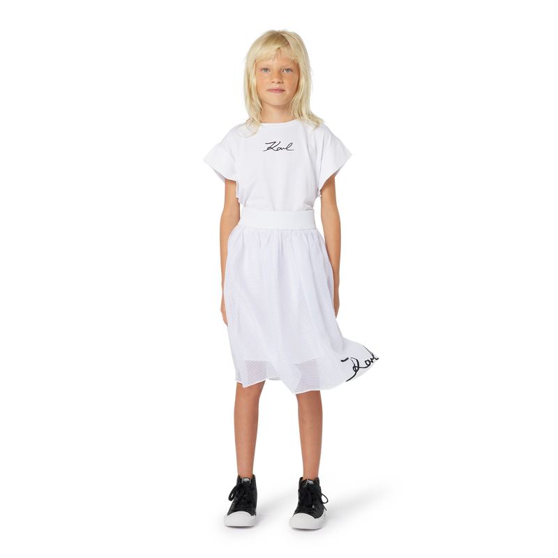 Top à manches courtes KARL LAGERFELD KIDS 
                    FILLE
