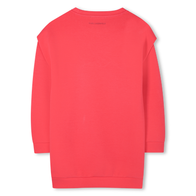 Robe à manches longues KARL LAGERFELD KIDS FILLE