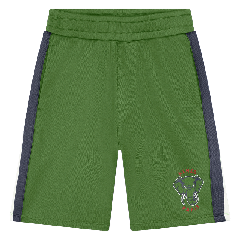 Bermuda &agrave; taille &eacute;lastiqu&eacute;e KENZO KIDS 
                        UNISEXE