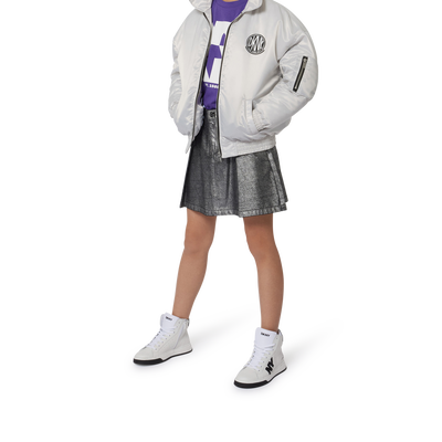 Bonnet en tricot avec revers DKNY FILLE