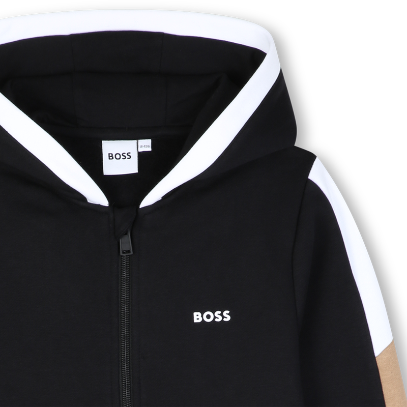 Cardigan &agrave; capuche BOSS 
                        GARCON