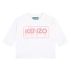 T-shirt &agrave; manches longues KENZO KIDS 
                    FILLE