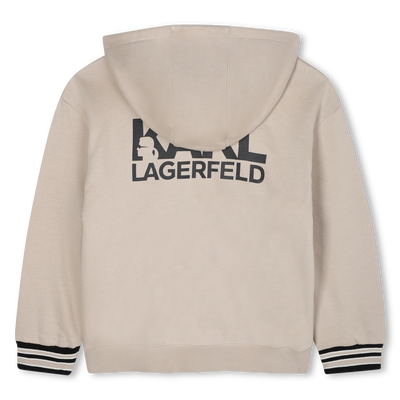 Sweat-shirt à capuche KARL LAGERFELD KIDS GARCON