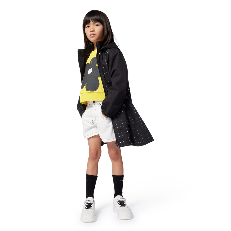 Sweat-shirt coton molletonn&eacute; MARC JACOBS 
                        FILLE