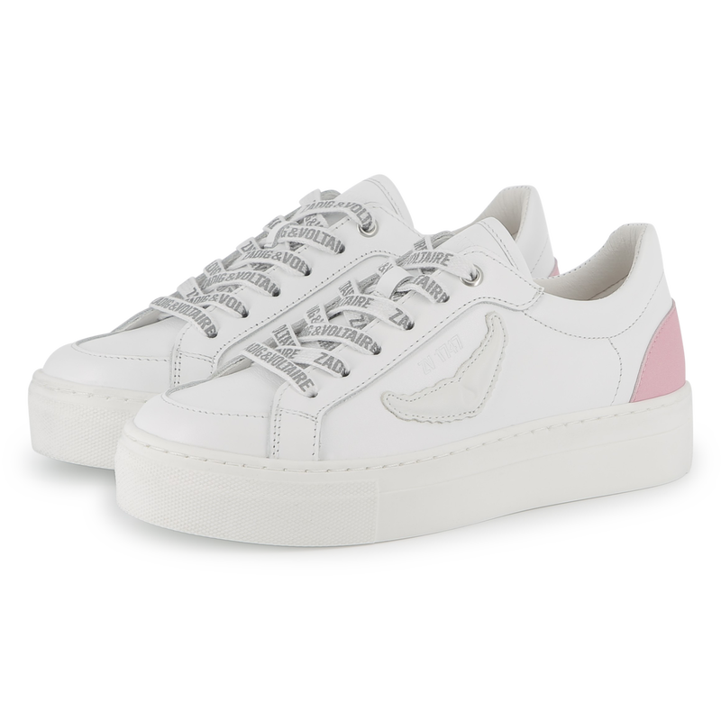 Baskets en cuir à lacets ZADIG & VOLTAIRE 
                    FILLE