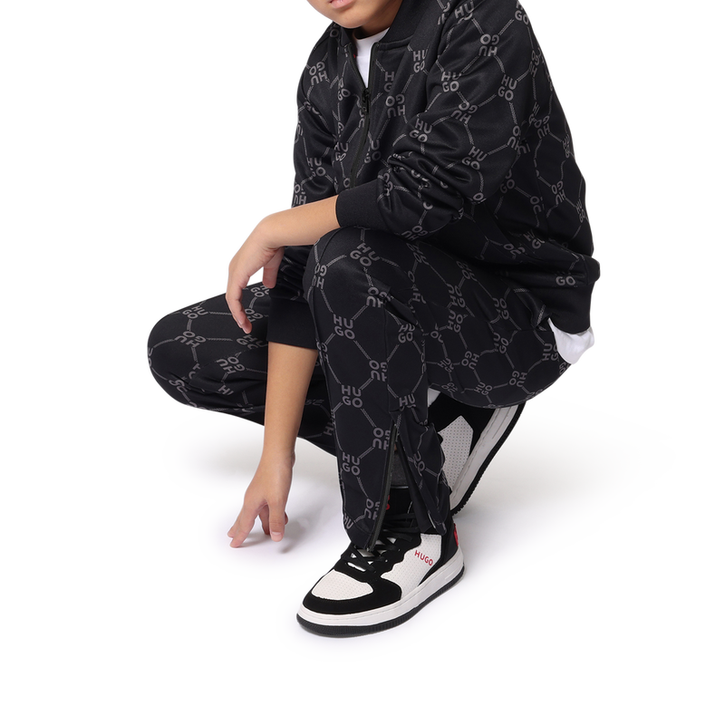 Cardigan de jogging molletonn&eacute; Hugo 
                        GARCON