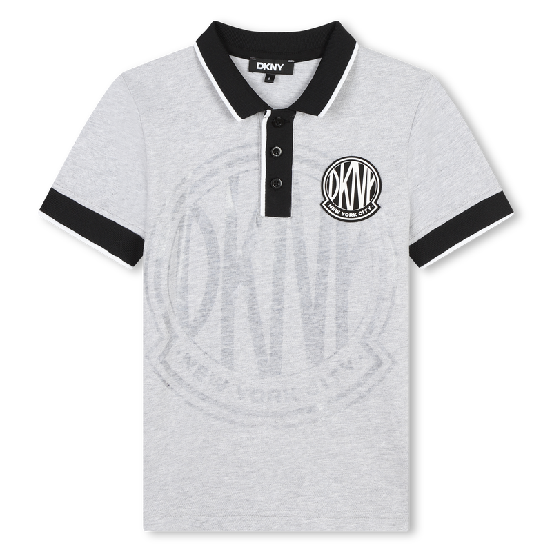 Polo manches courtes en piqué DKNY 
                    GARCON