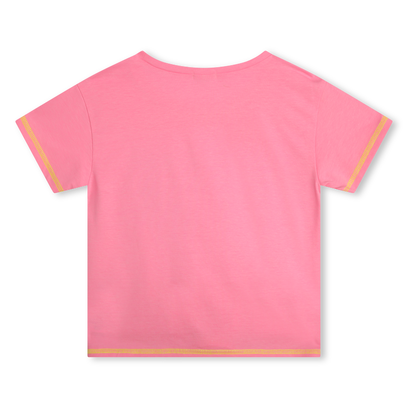T-shirt forme confort orné de sequins BILLIEBLUSH 
                    FILLE