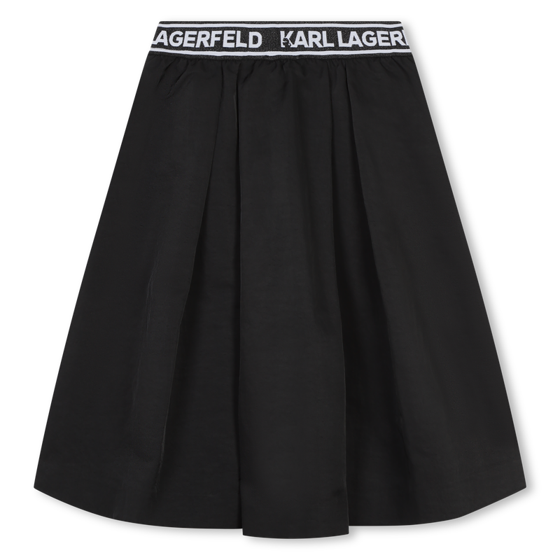 Jupe midi évasée avec poches KARL LAGERFELD KIDS 
                    FILLE