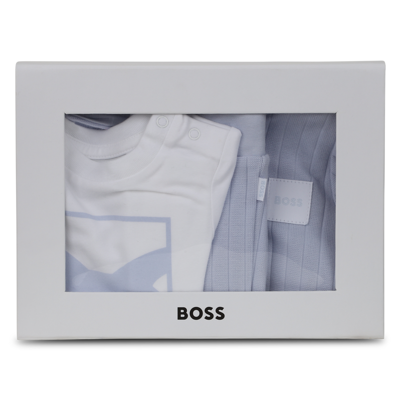 Ensemble cardigan + pantalon + Tee-shirt BOSS 
                    GARCON