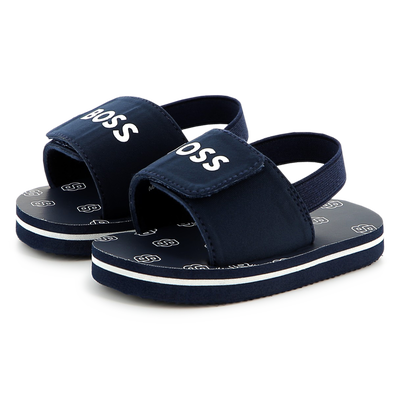 Claquettes avec fermeture par bandes auto aggripan BOSS GARCON