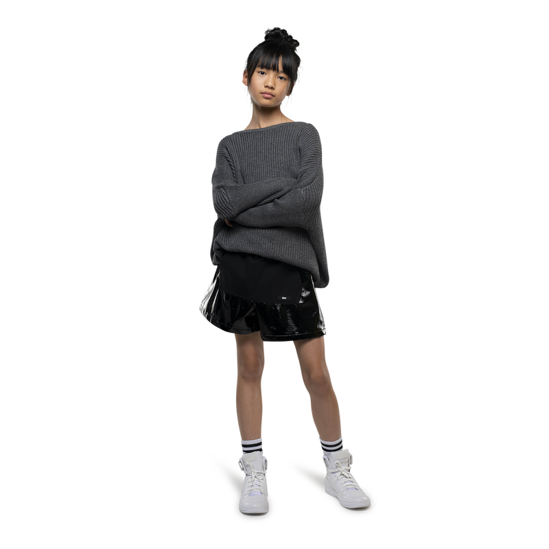 Pull tricot décolleté au dos DKNY 
                    FILLE