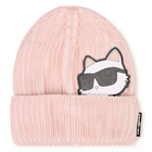 Bonnet en tricot KARL LAGERFELD KIDS 
                    FILLE