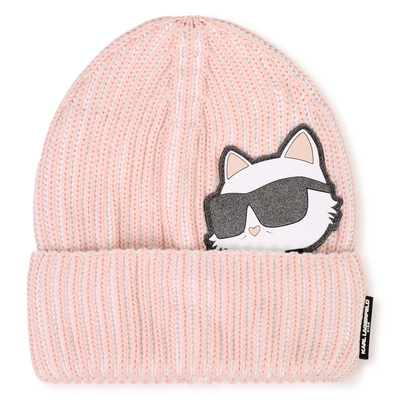 Bonnet en tricot KARL LAGERFELD KIDS FILLE