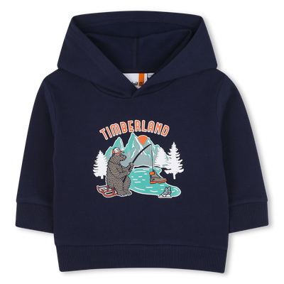Sweat-shirt à capuche en molleton TIMBERLAND GARCON