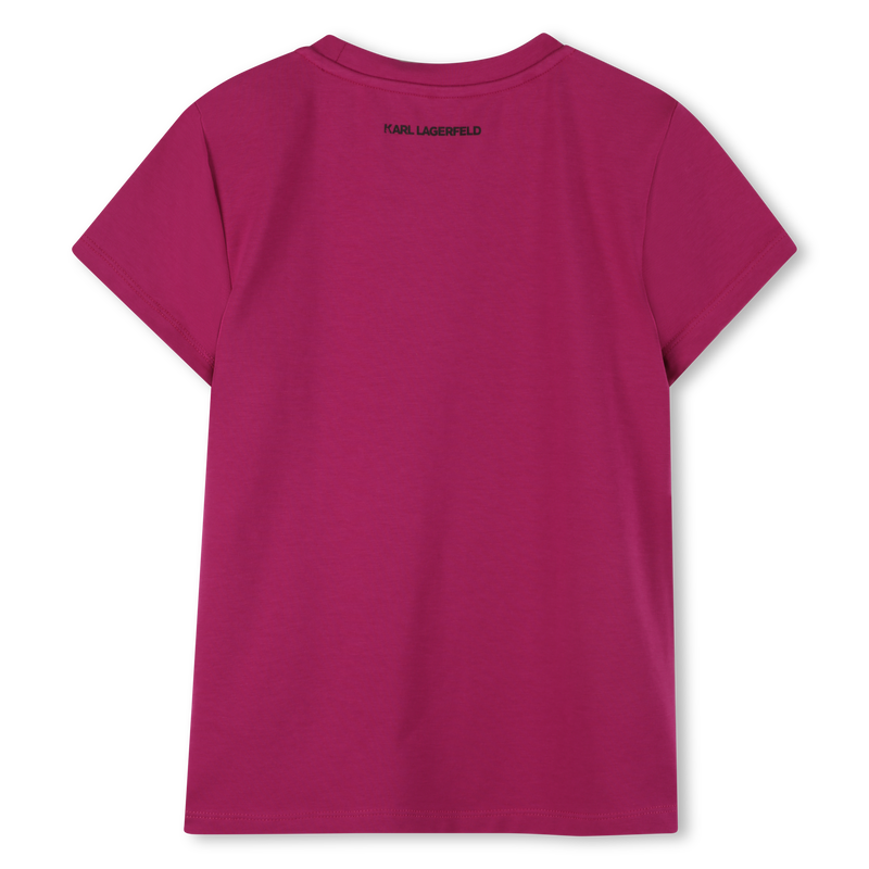 T-shirt &agrave; manches courtes KARL LAGERFELD KIDS 
                        FILLE