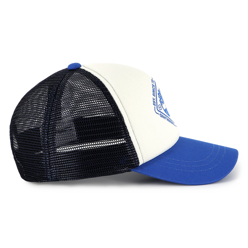 Casquette tricolore bimatière TIMBERLAND 
                    GARCON