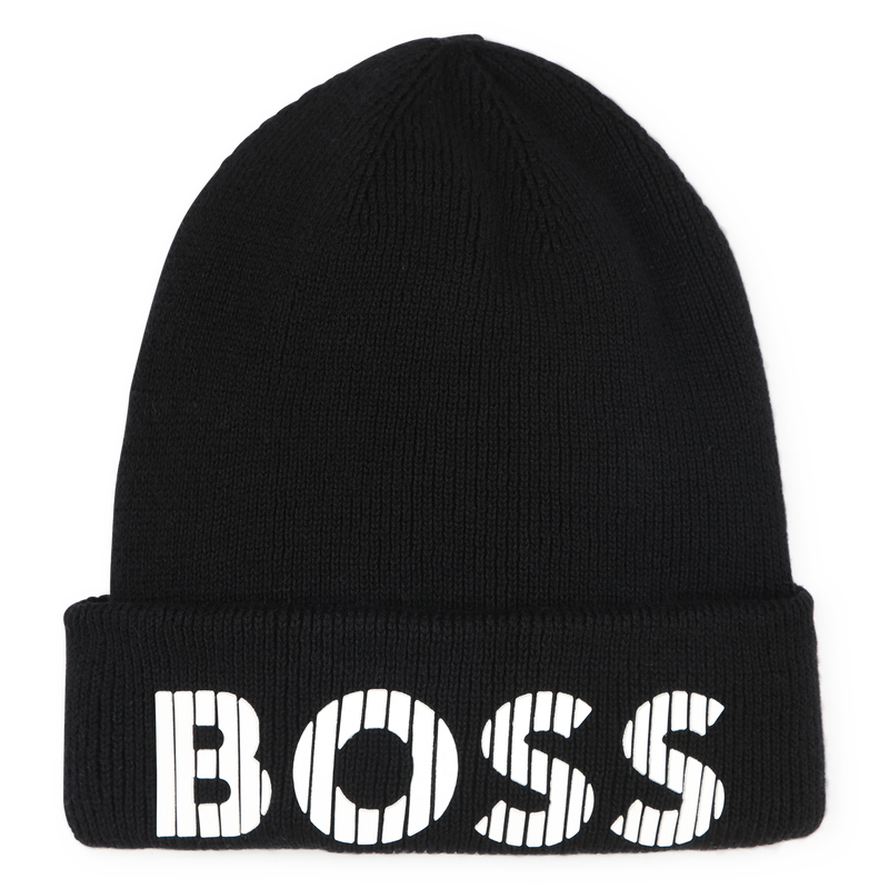 Bonnet à revers BOSS 
                    GARCON