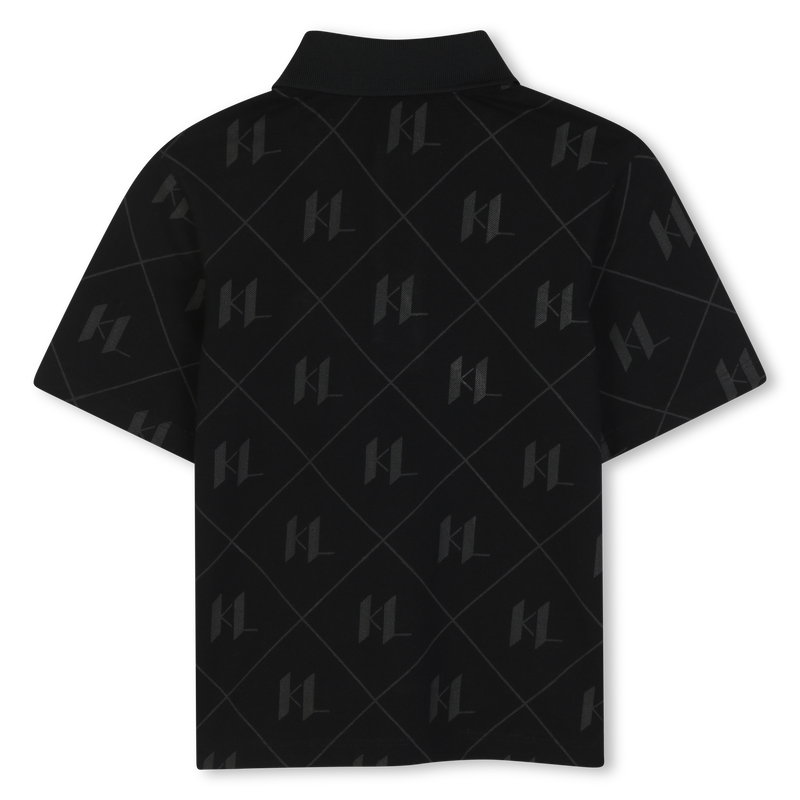 Polo manches courtes KARL LAGERFELD KIDS 
                        GARCON