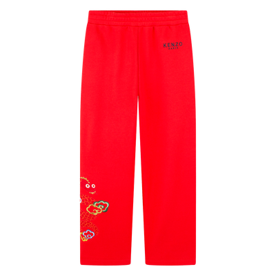 Pantalon de jogging à broderie KENZO KIDS UNISEXE