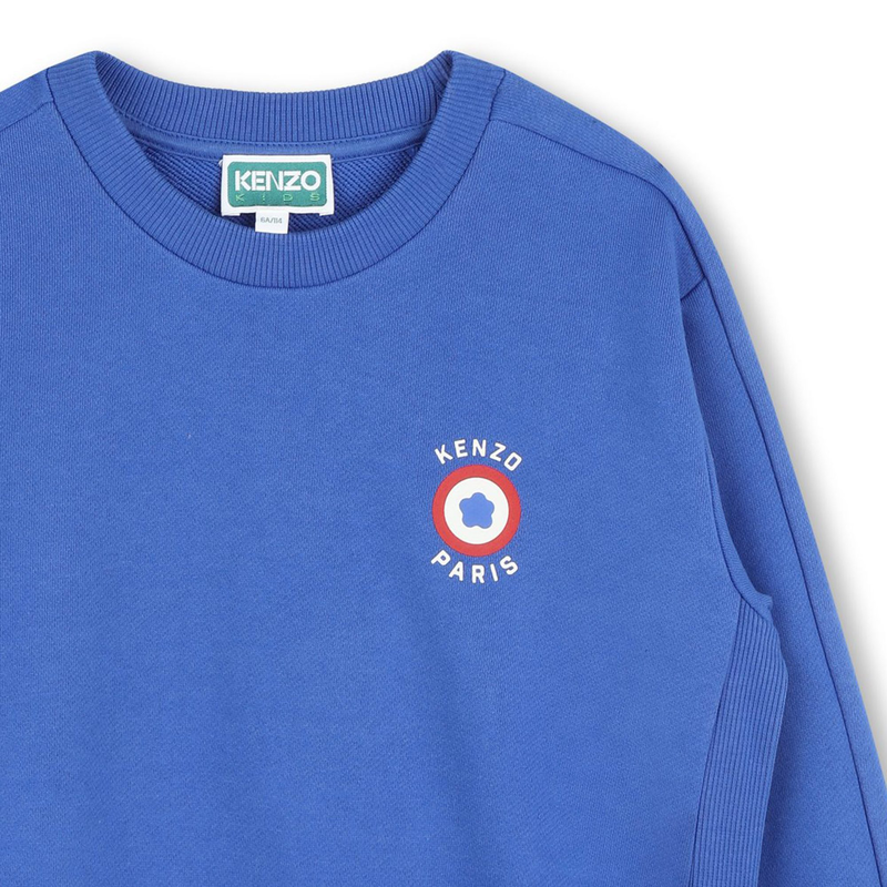 Sweat-shirt molletonné imprimé KENZO KIDS 
                    GARCON