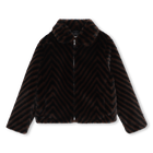 Veste en polaire duveteuse LANVIN 
                    FILLE