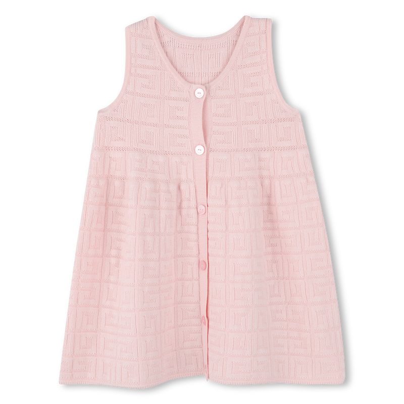 Robe boutonnée en tricot GIVENCHY 
                    FILLE