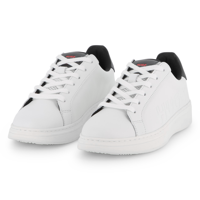 Baskets en cuir de vachette Hugo 
                    GARCON