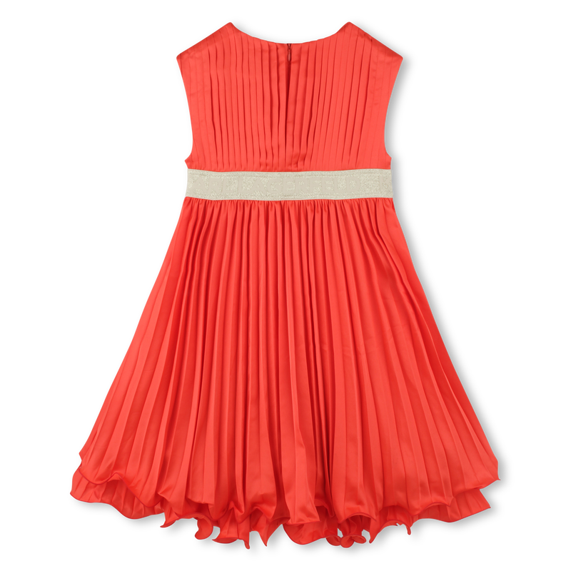 Robe de cérémonie plissée KARL LAGERFELD KIDS 
                    FILLE